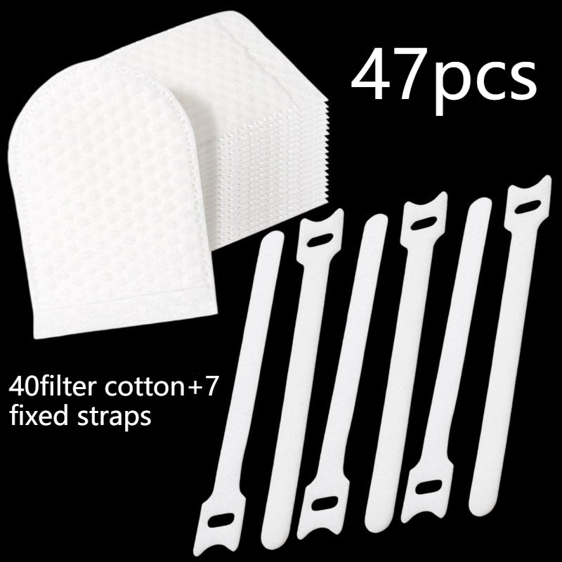47‑Piece Faucet Filter Bag Set – 40 Filter Cartridges with 7 Securing Straps