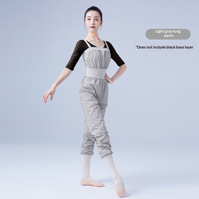 Women's Fitness & Ballet Warm-Up Sweat Bodysuit