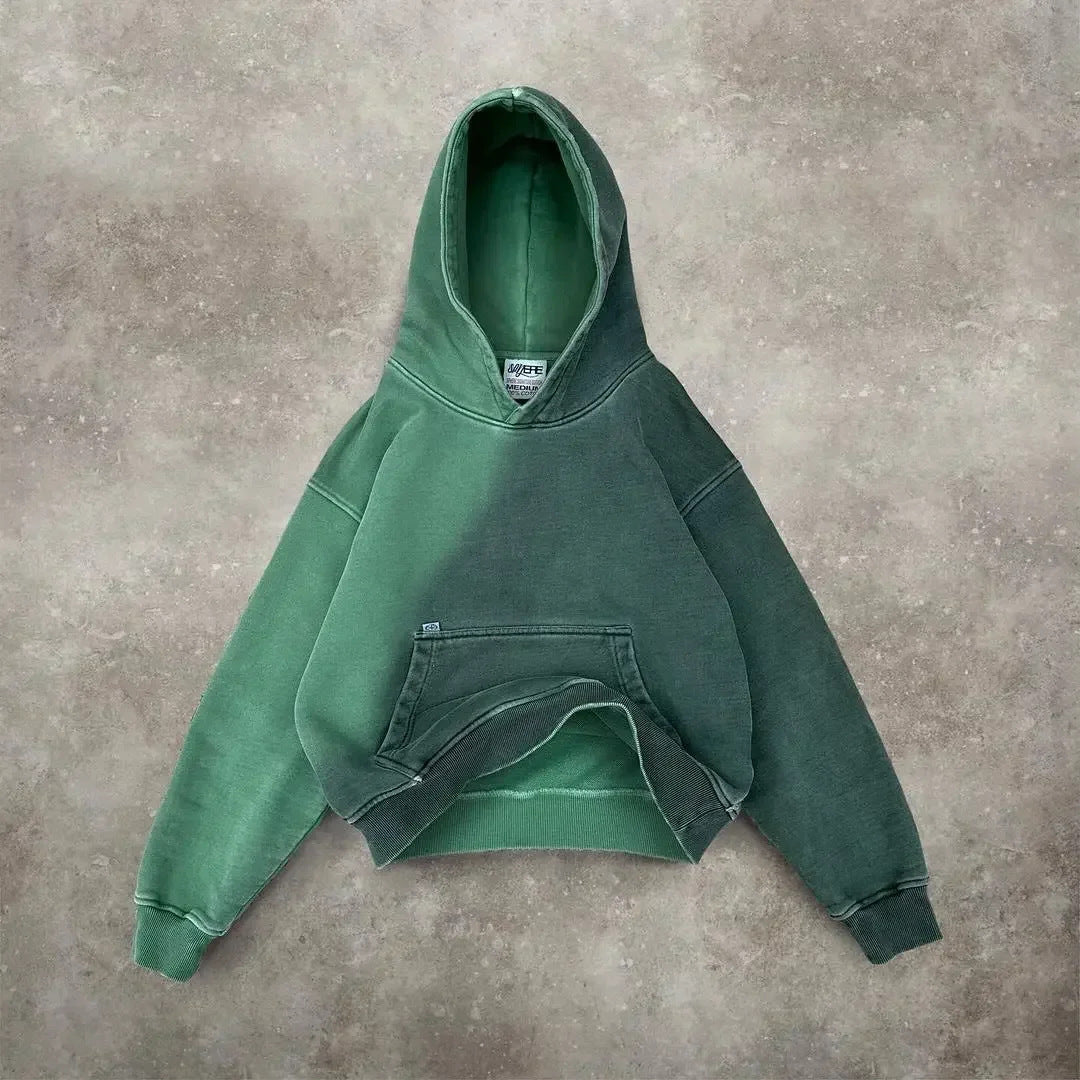 Y2K Harajuku Gradient Gothic Hoodie Pullover