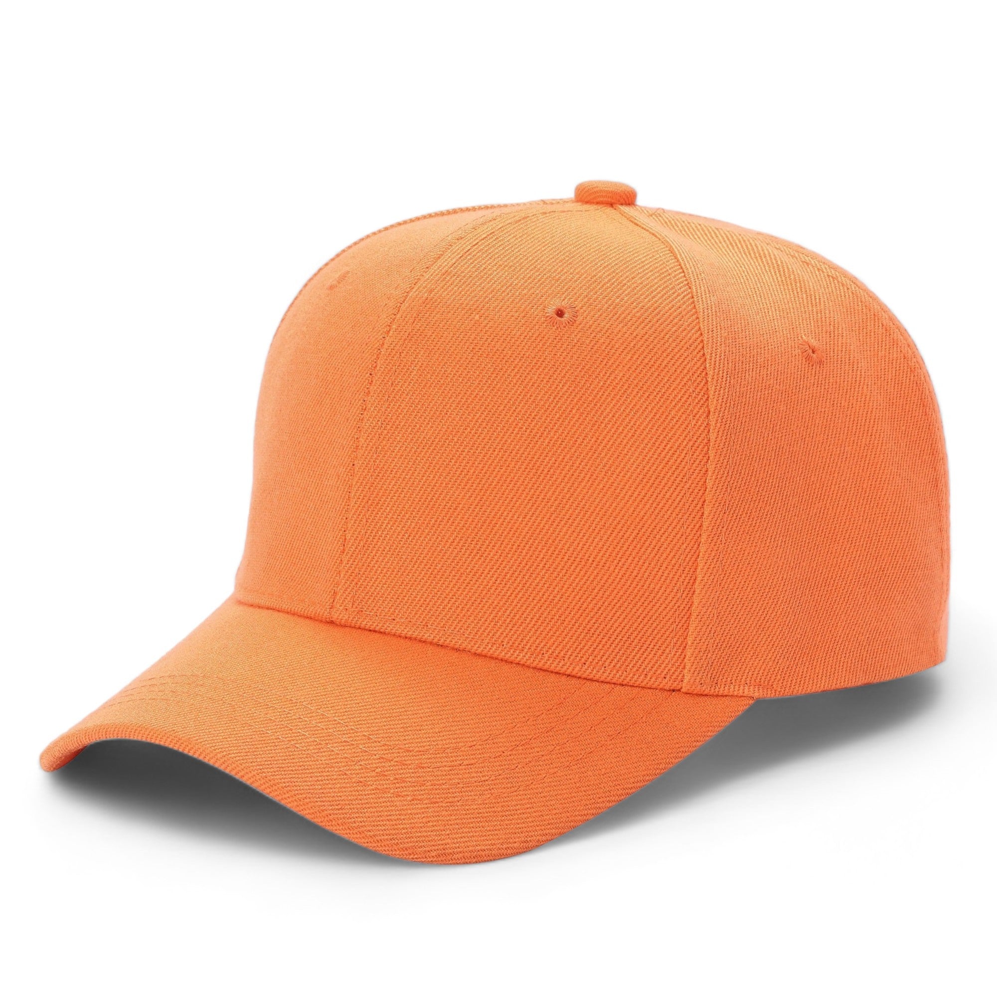 Unisex Premium Adjustable Baseball Cap – Solid Plain Color with Curved Visor