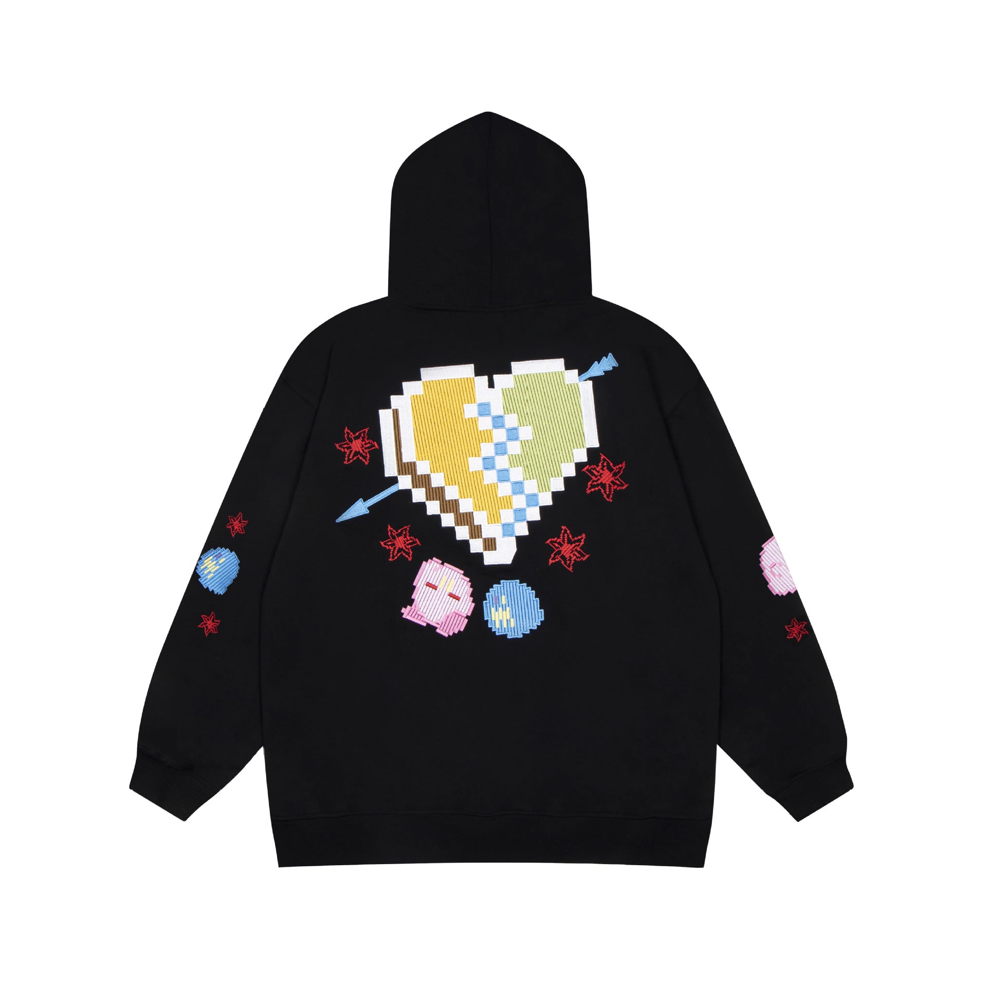 Unisex Graffiti Cardigan Hoodie Streetwear