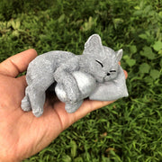 Resin Cat Memorial Sculpture Ornament