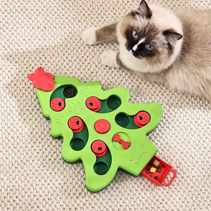 Slow Feeder Puzzle for Indoor Cats