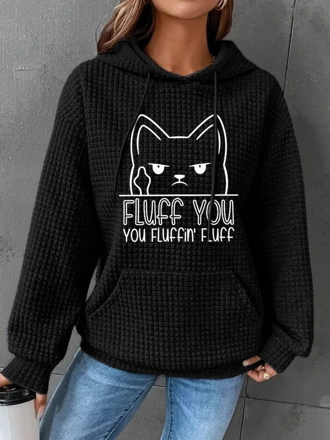 Women's Cozy Casual Drawstring Pullover Hoodie