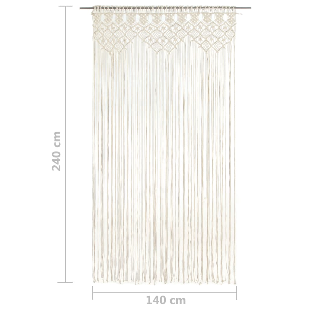 Macrame Curtain Cotton