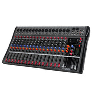 8-Channel Professional Audio Mixer with USB Interface