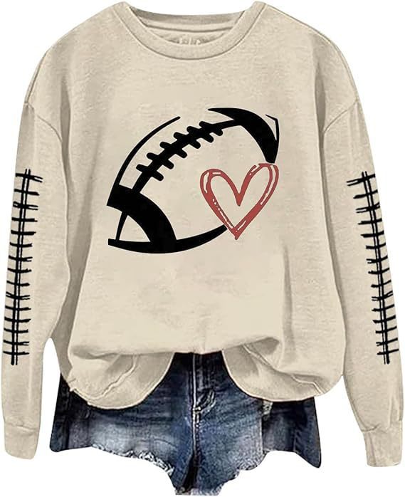 Women's Geometric Print Baseball Pullover Sweatshirt