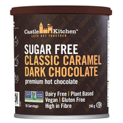 Sugar-Free Classic Caramel Dark Hot Chocolate Mix, Vegan & Dairy-Free