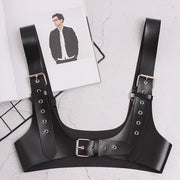 Stylish Black Leather Belt for Men