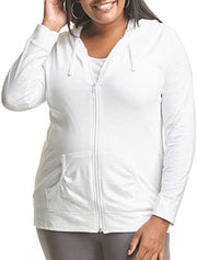 Plus Size Solid Color Pullover Hoodie Sweatshirt