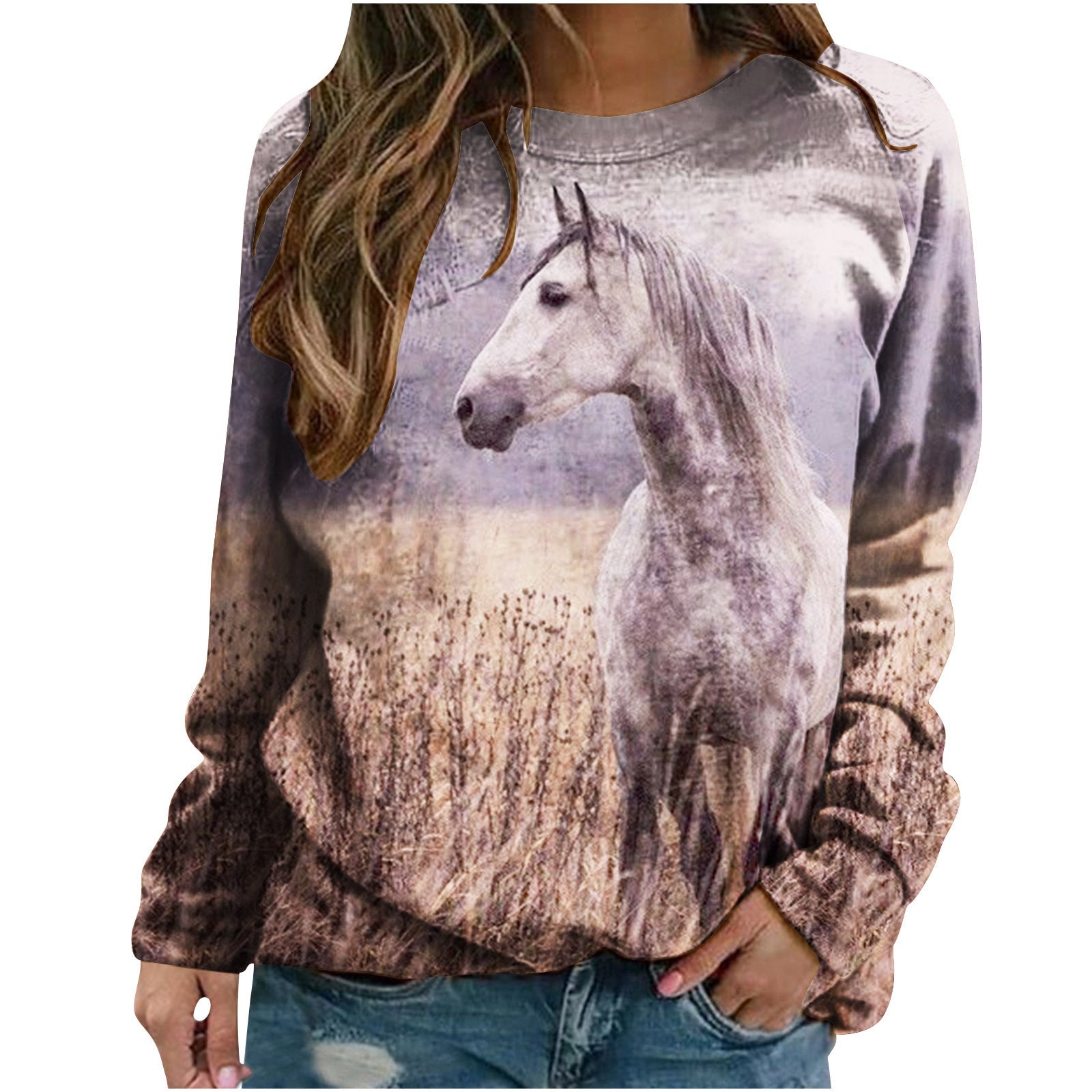 Trendy Fall & Winter Fashion Sweatshirt for Home & Travel