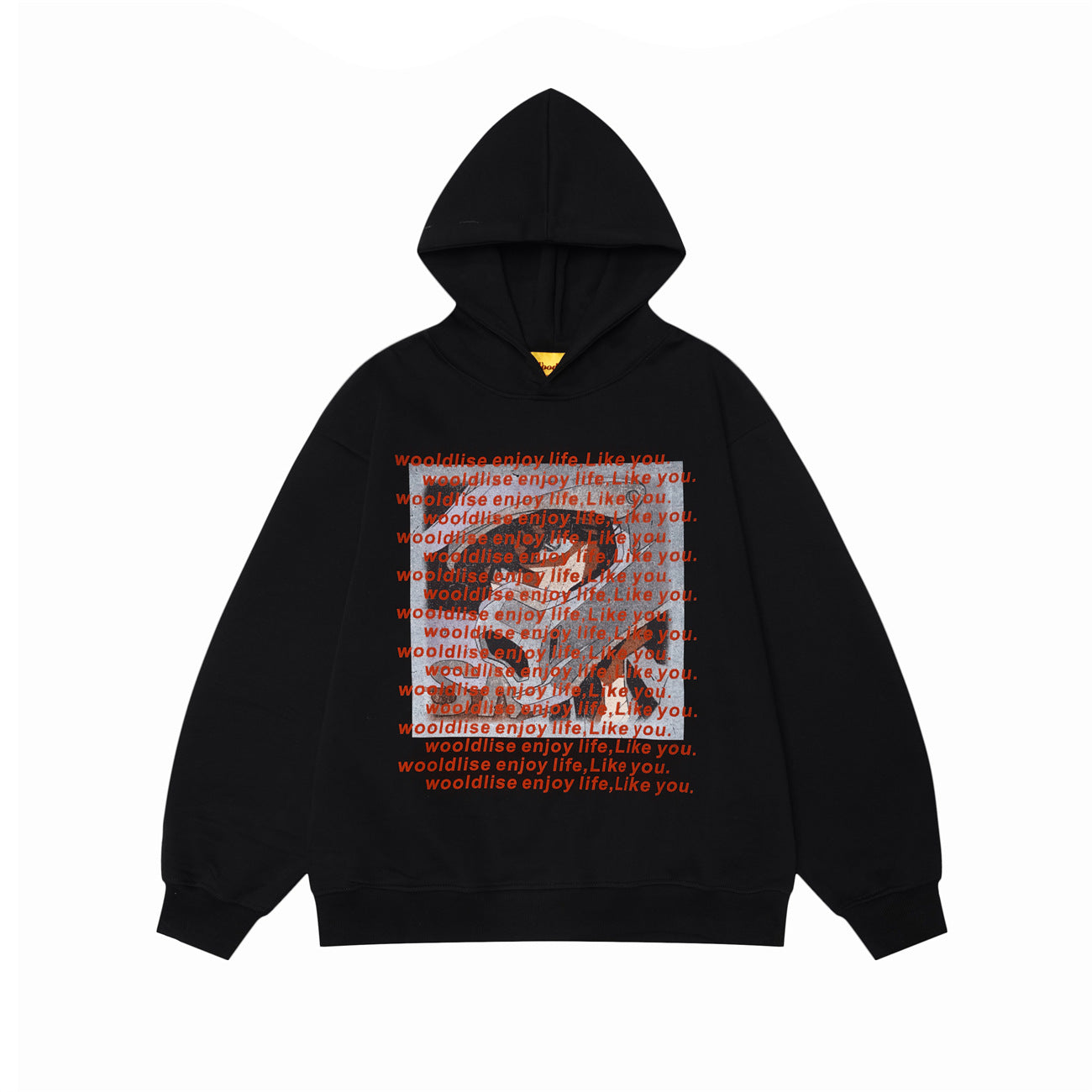 Women's Retro Loose Hooded Sweatshirt