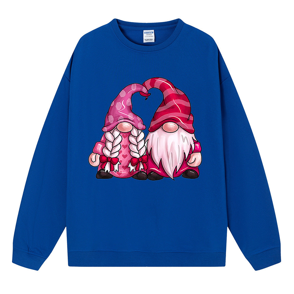 Casual Plus Size Crew Neck Pullover Sweatshirt