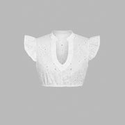 Elegant V-neck Beer Shirt With A Refined Minimalist Base Design