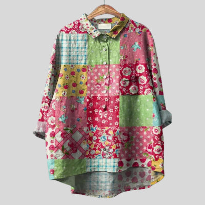 Loose-fit Printed Crew-neck Casual Top Women's T-shirt