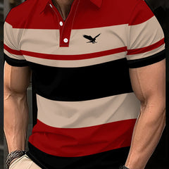 Men's Casual Short Sleeve Breathable Polo Shirt