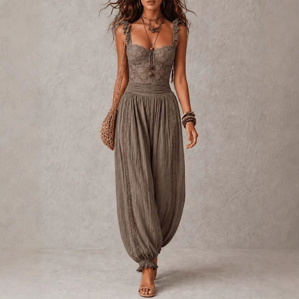 Fashionable And Elegant Lace Sexy Jumpsuit