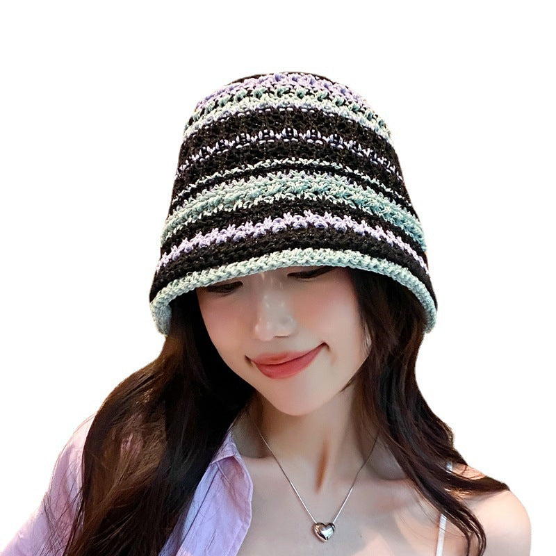 Chic Women's Summer Sun Hat for Vacation & Beach UV Protection