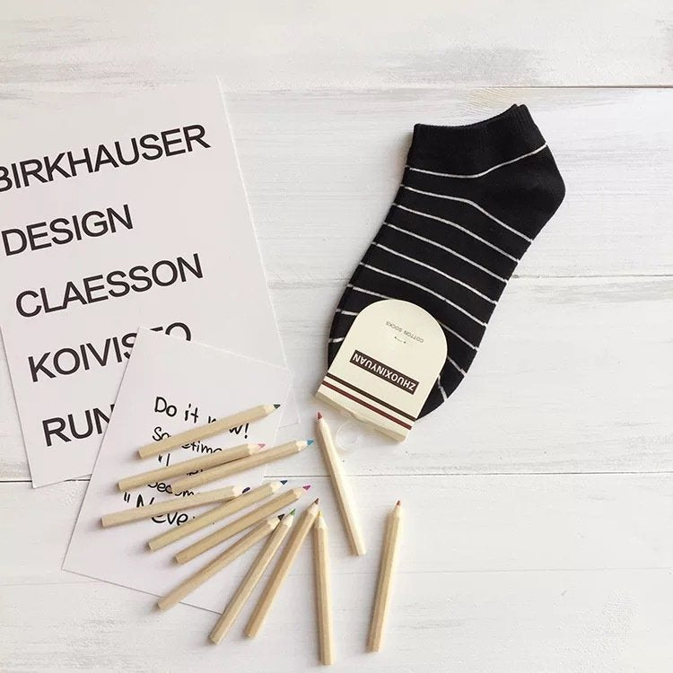 Versatile Japanese Sports Socks for Women