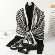 Women's Plaid Winter Scarf