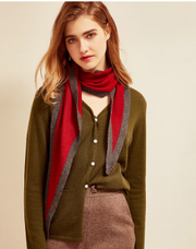 Soft Cashmere Triangle Scarf