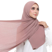 Elegant Pearl Chiffon Scarf for Women
