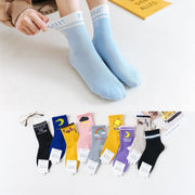 Vibrant Cartoon Socks for Women