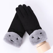 Soft Touch Suede Lady Gloves