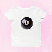 Chic Letter Print Short-Sleeve Women's T-Shirt