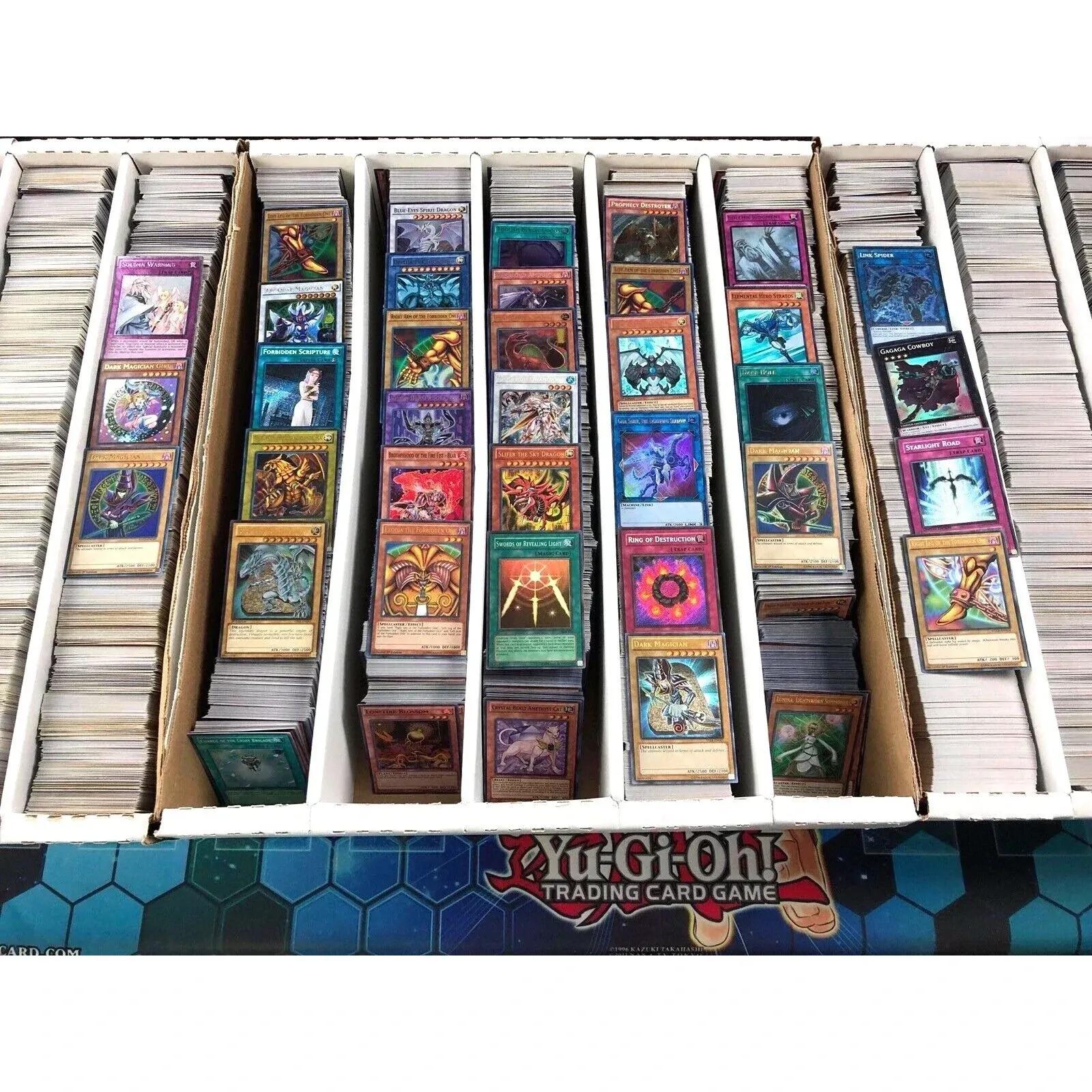 Assorted Yu‑Gi‑Oh Card Lot – 1,500 Cards with Rares and Foils