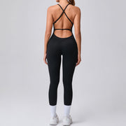 Seamless Fitness Yoga Jumpsuit Activewear Romper
