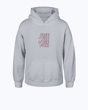 Korean Style Slouchy Printed Long Sleeve Loose Hoodie
