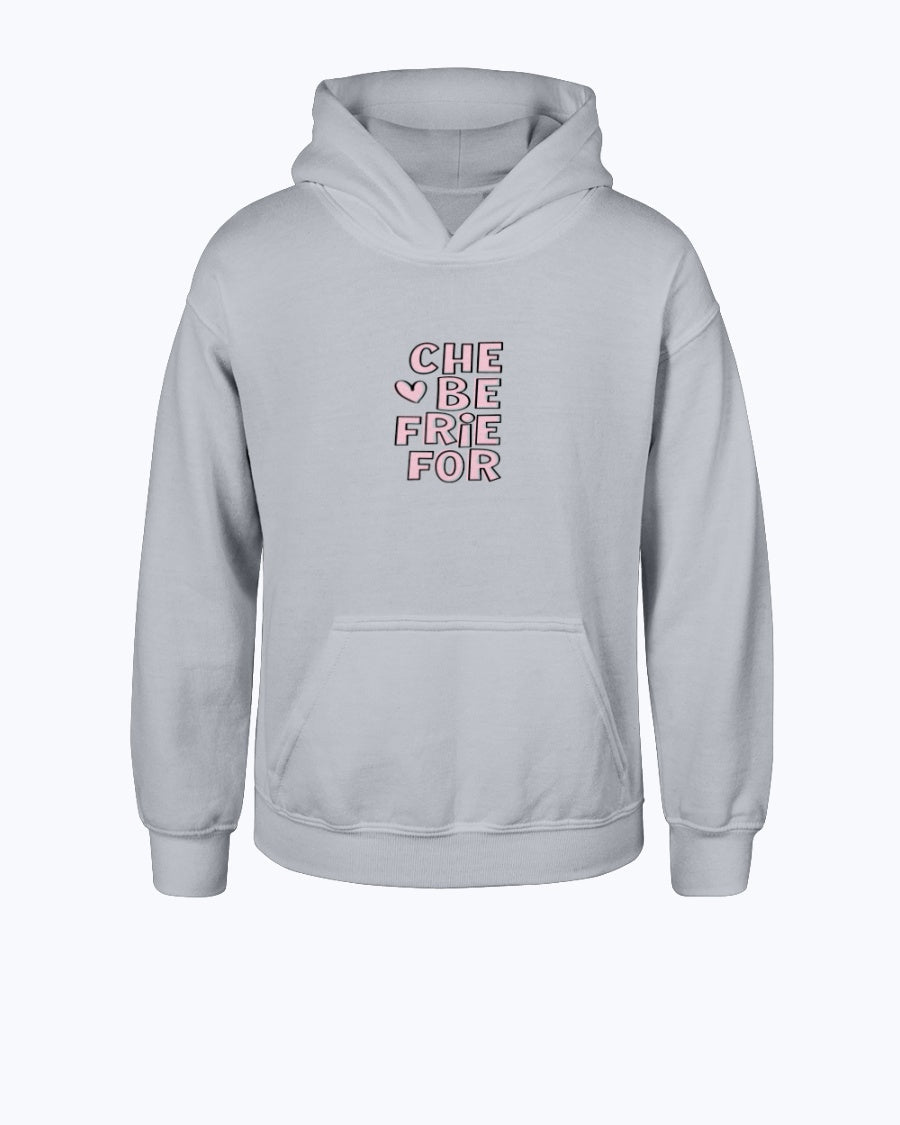 Korean Style Slouchy Printed Long Sleeve Loose Hoodie