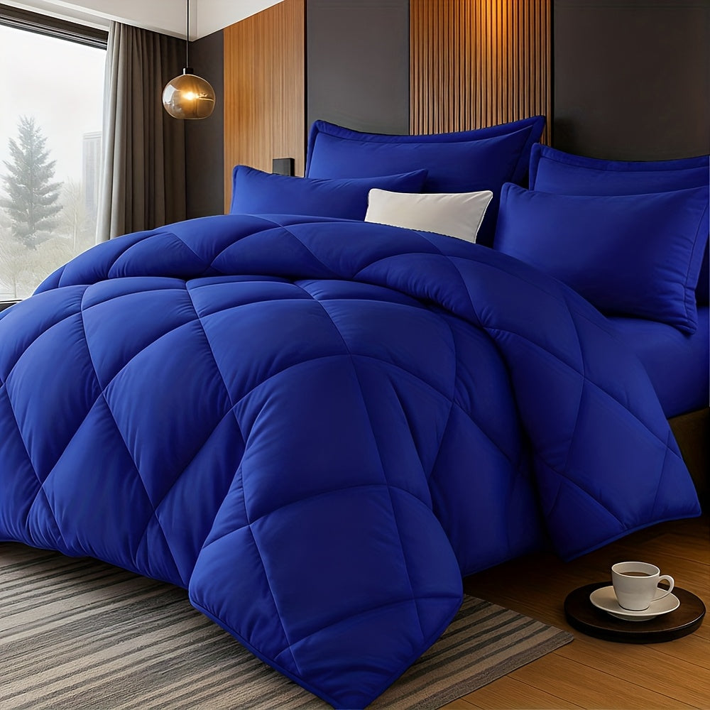 2-3 Piece Solid Color Diamond Pattern Bed Sheet Set – Large & Extra-Large, Ultra-fine Fiber, Lightweight Breathable