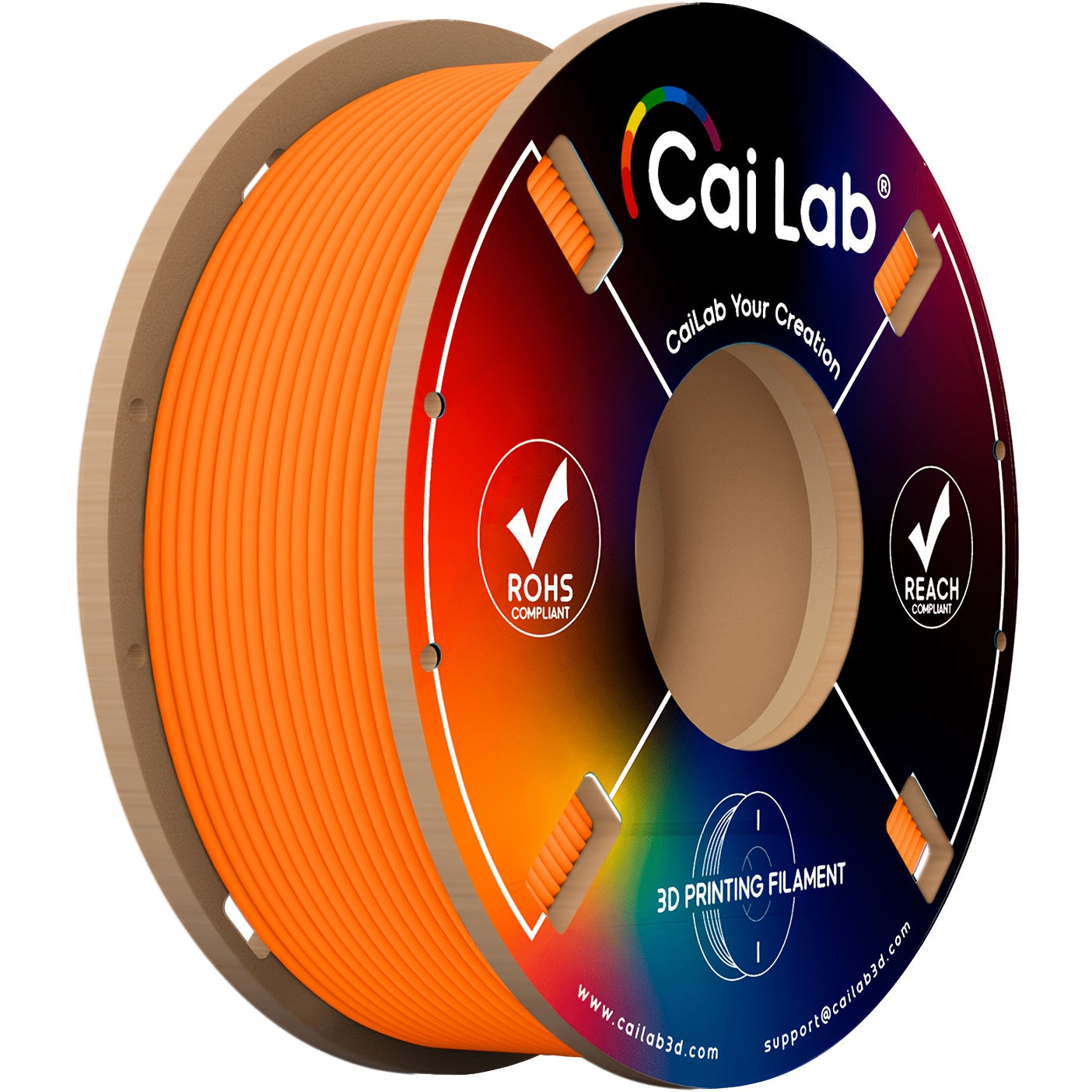 PLA Matte 3D Printer Filament – 1.75 mm, 200 g, Solid Color, Non‑Glossy Finish