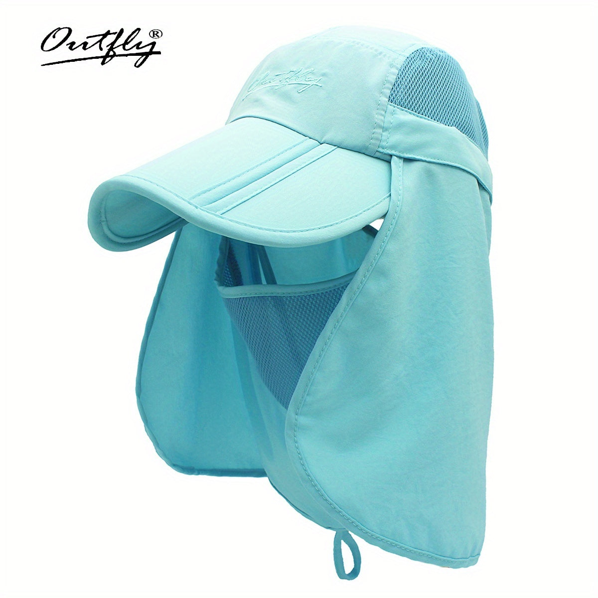 Multifunctional Duckbill Cap with 360° Breathable Removable Face Shield and Foldable Storage