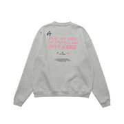 Men's Loose Letter Print High Street Pullover Sweater