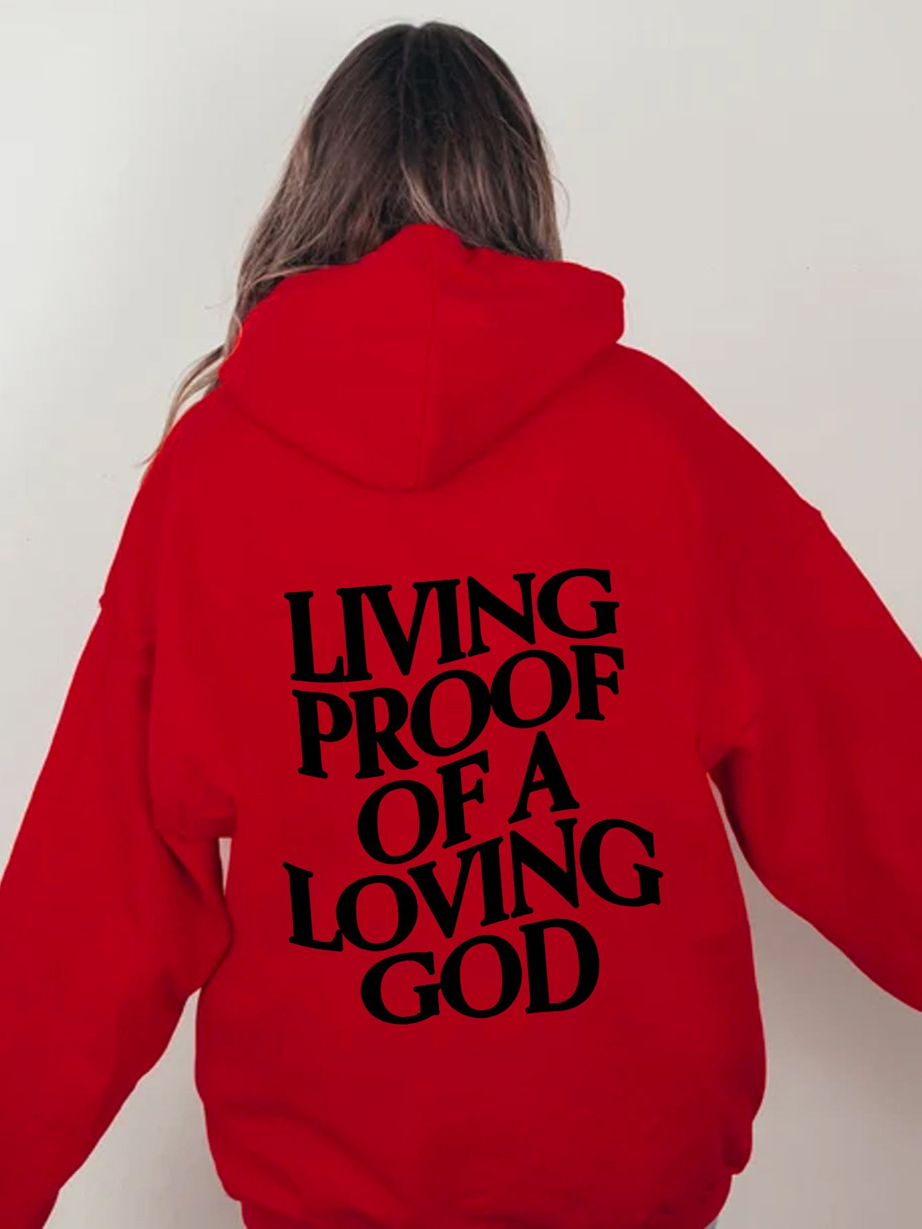 Women's Cozy Brushed Fleece Hoodie - Solid Pullover Sweatshirt