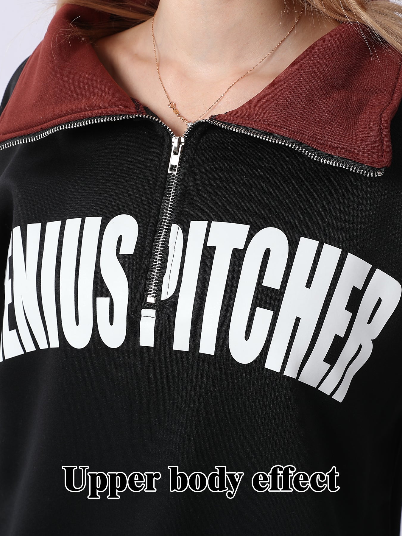 Cozy Women's Long-Sleeve Sweatshirt for Daily Comfort
