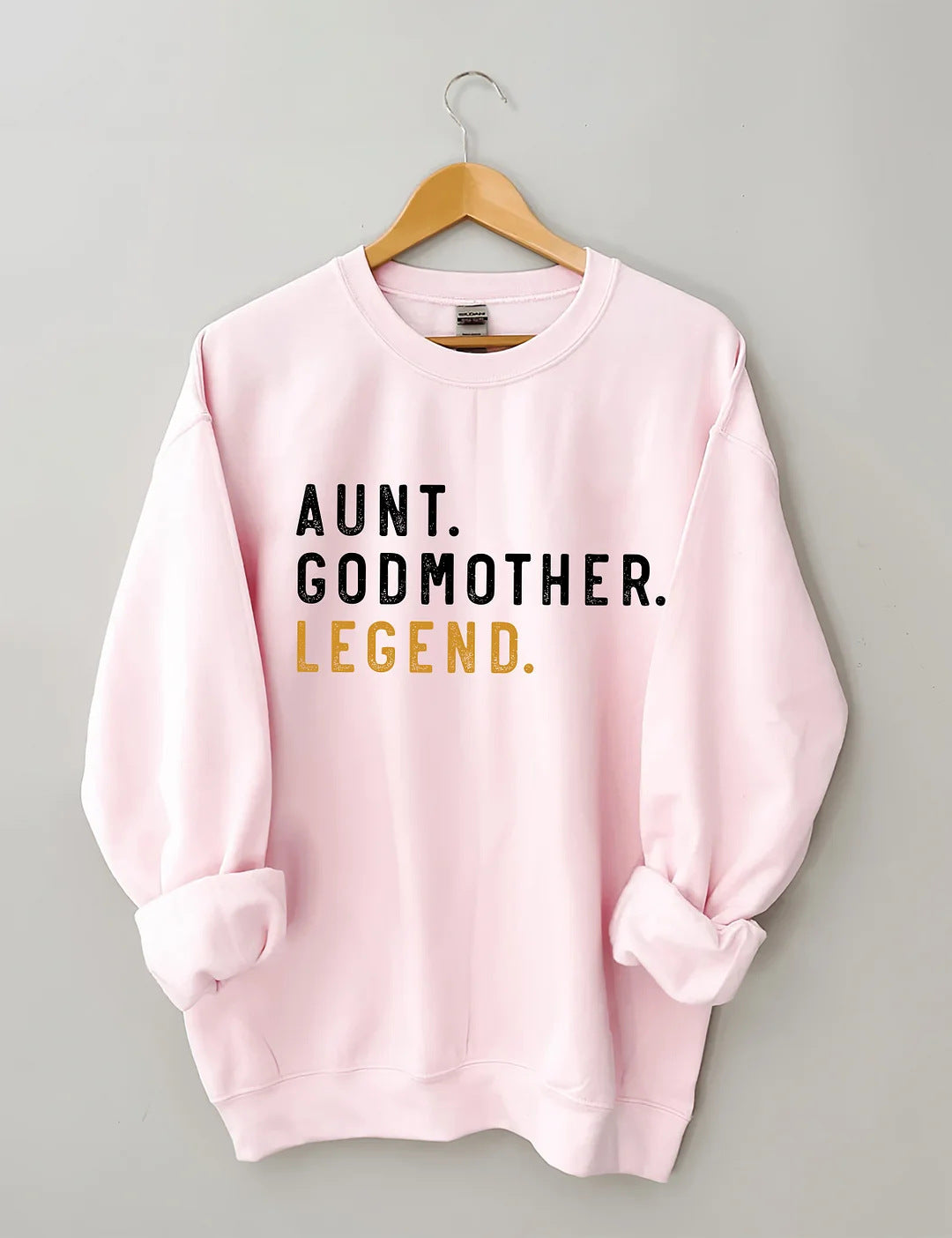 Chic Letter Print Off-Shoulder Pullover Sweater