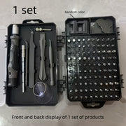 115‑in‑1 Upgraded Screwdriver Set with Magnetic Tip and High‑Hardness Drill Bits – Multi‑Function Tool for Mobile Phones, Tablets and Small Appliances