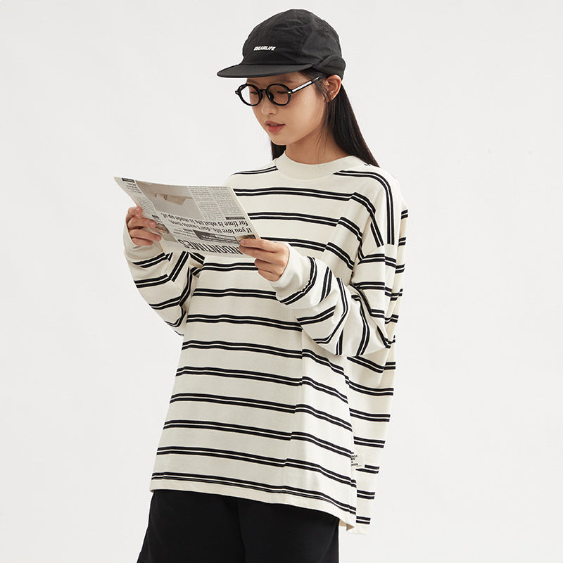 Cozy Cotton Loose Couple Pullover Sweatshirt