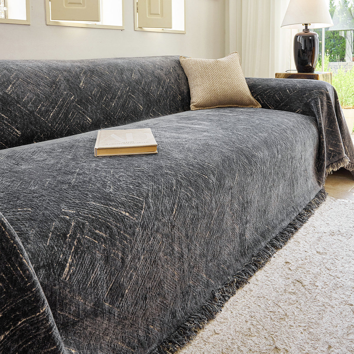 High End Cat Scratch Resistant Sofa Cover Cloth