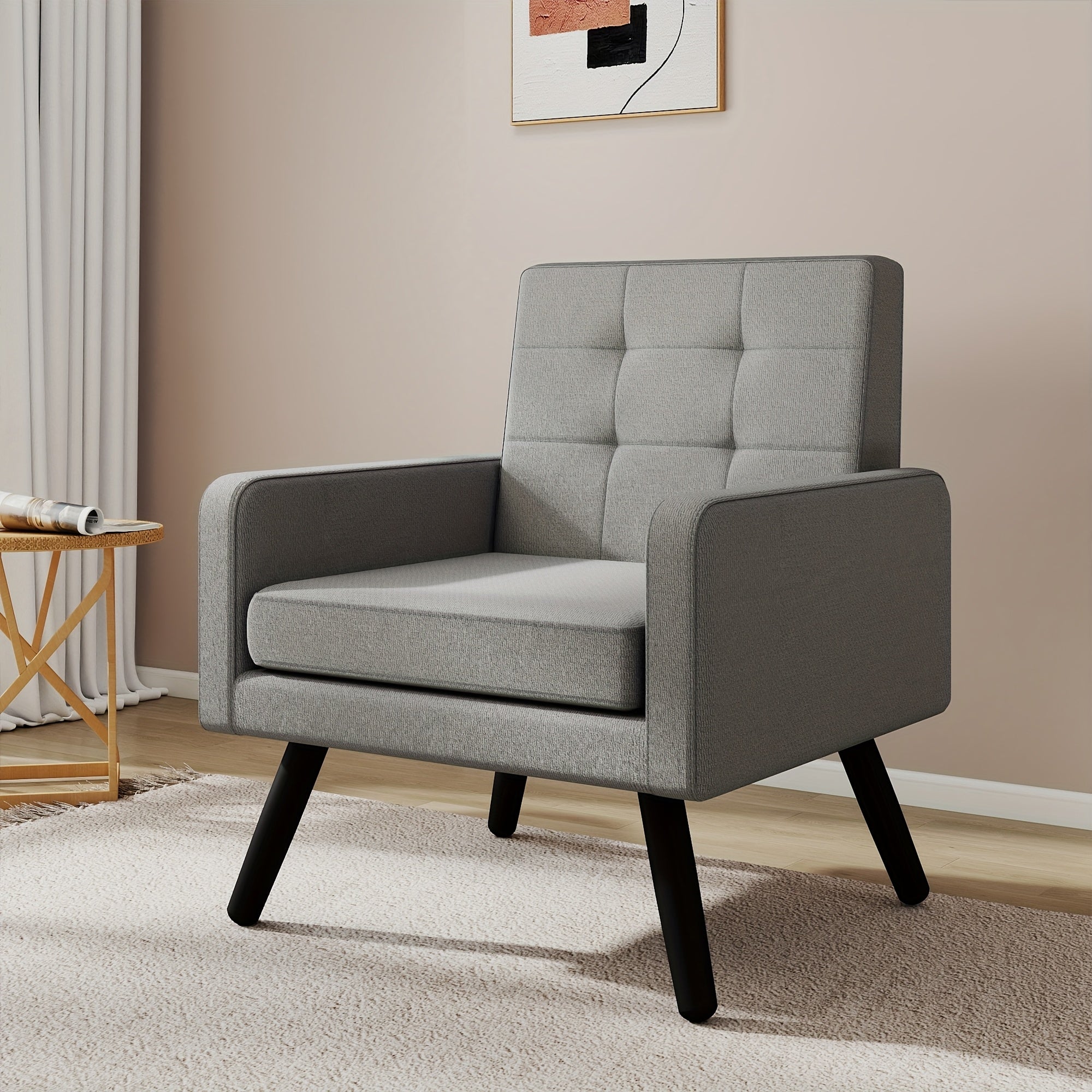 Modular L-shaped chaise longue sofa bed with deep seat and corduroy upholstery