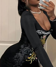 New Fashionable Printed Jumpsuit For Women