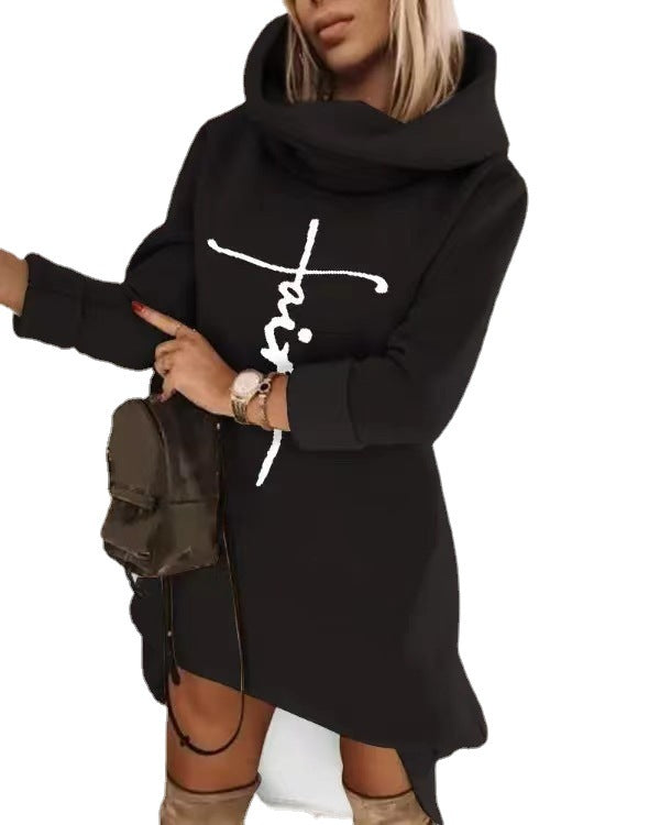 Cozy Loose-Fit Casual Women's Pullover Hoodie with Pocket