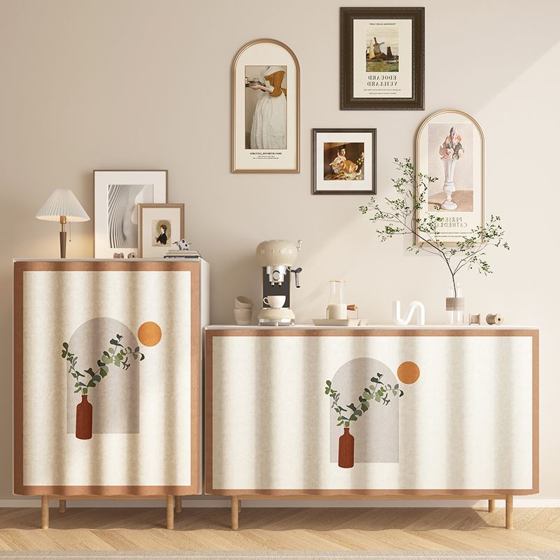 Punch-free Cabinet Shade Curtain Kitchen Door Curtain