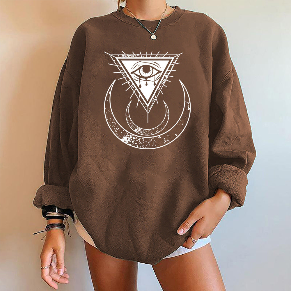 Cozy Drop-Shoulder Fleece Sweatshirt