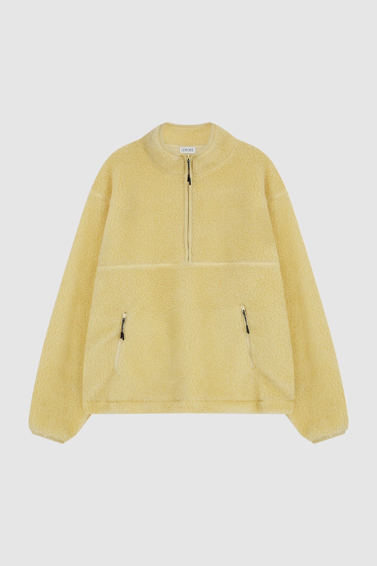Wool Polar Fleece Casual Stand Collar Turtleneck Sweater