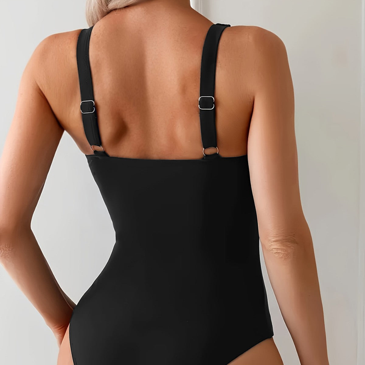 Womens European And American-style One-piece Swimsuit With A Backless Design To Flatter Your Figure